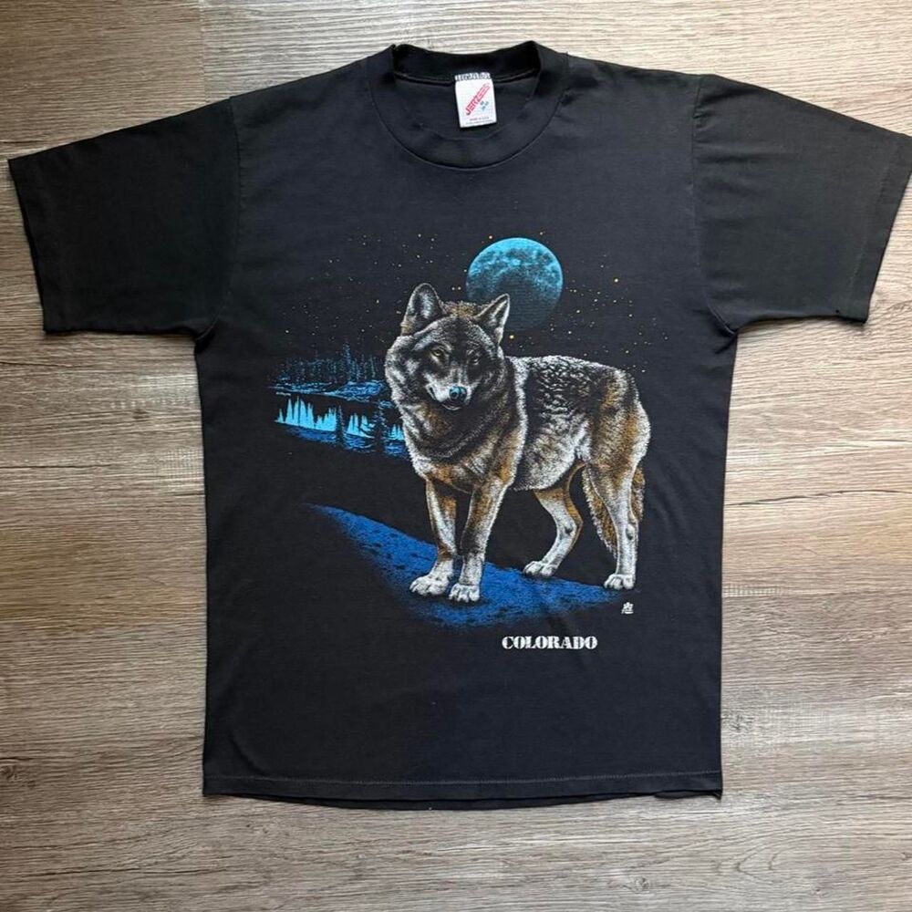 Jerzees Men's Black T-shirt